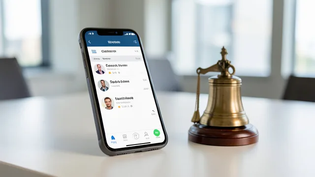 Imagem gerada por IA: Celular com aplicativo de namoro ao lado de um sino da Bolsa de Valores.