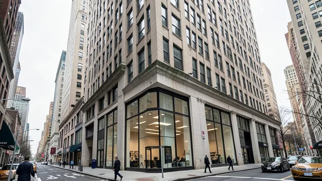 Imagem gerada por IA: Fachada da Trump Tower, em Nova York, onde a Fifa aluga um escritório.