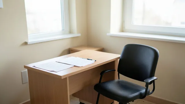 Imagem gerada por IA: Sala de atendimento hospitalar preparada para uma consulta sobre tratamento de câncer.