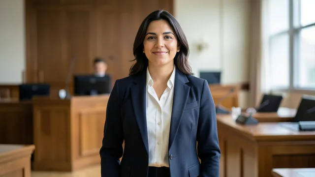 Imagem gerada por IA: Natasha Ferreira em um ambiente institucional da Assembleia Legislativa do Rio Grande do Sul.