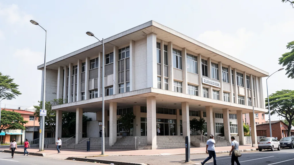 Imagem gerada por IA: Fachada da Assembleia Legislativa do Paraná em Curitiba.