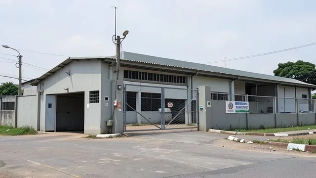 Imagem gerada por IA: Entrada de uma unidade militar no Recife, em imagem ilustrativa.